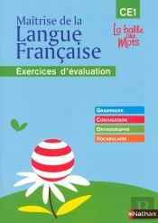 Maitrise De La Langue Francaise ; Ce1 ; Cahier D'Evaluation (Edition 2009)