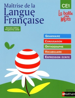 Bertrand.pt - Maitrise De La Langue Francaise ; Ce1 ; Manuel De L'Eleve (Edition 2009)