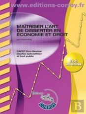 Maîtriser L'Art De Disserter En Économie Et En Droit
