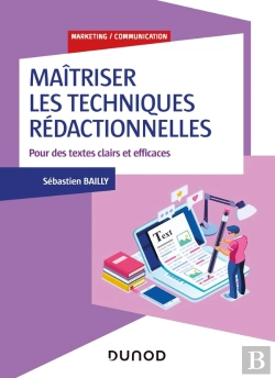 Bertrand.pt - Maîtriser Les Techniques Rédactionnelles ; Pour Des Textes Clairs Et Efficaces