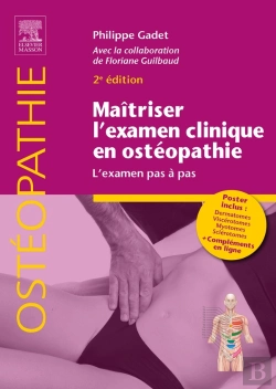 Bertrand.pt - Maîtriser L'Examen Clinique En Ostéopathie : L'Examen Pas À Pas (2e Édition)