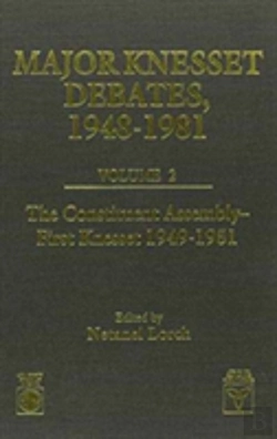 Bertrand.pt - Major Knesset Debates, 1948-1981