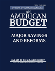 Major Savings And Reforms, Budget Of The United States, Fiscal Year 2019
