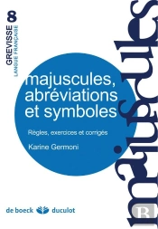 Majuscules, Abréviations Et Symboles