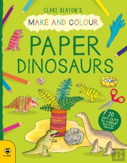 Bertrand.pt - Make & Colour Paper Dinosaurs