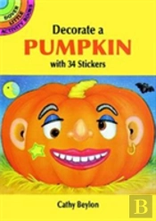 Make Your Own Halloween Pumpkin With 34 Stickers
