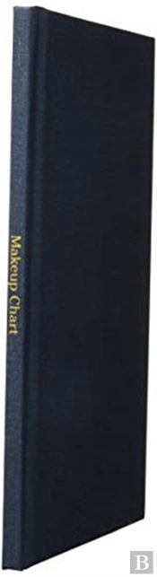 Makeup Chart: 100 Pages 6  X 9