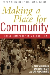 Making A Place For Community
