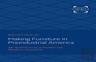 Making Furniture In Preindustrial America