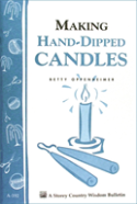 Making Hand-Dipped Candles