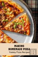 Making Homemade Pizza