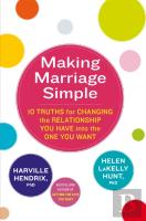Making Marriage Simple