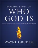 Making Sense Of Who God Is