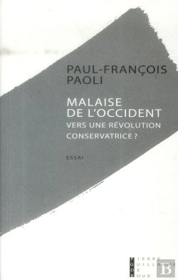 Bertrand.pt - Malaise De L'Occident ; Vers Une Révolution Conservatrice ?