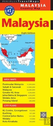 Malaysia Travel Map Eighth Edition