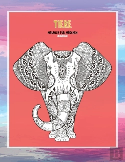 Bertrand.pt - Malbuch Fur Madchen - Mandala - Tiere
