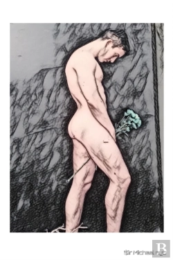 Bertrand.pt - Male Nude Themed  Grid  Page Notepad  Ir