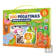 Maletin 100 Pegatinas - Animales En La Selva