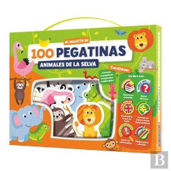 Bertrand.pt - Maletin 100 Pegatinas - Animales En La Selva