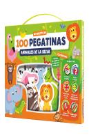 Maletin 100 Pegatinas - Animales En La Selva