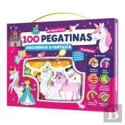 Maletin 100 Pegatinas - Unicornios Y Fantasia