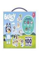 Maletin De 100 Pegatinas Bluey