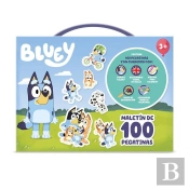 Maletin De 100 Pegatinas Bluey