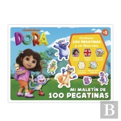 Maletin De 100 Pegatinas Dora