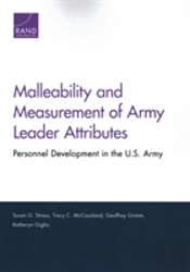 Malleability And Measurement Of Army Leader Attributes
