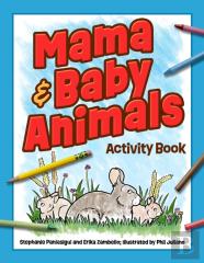 Mama & Baby Animals Activity Book