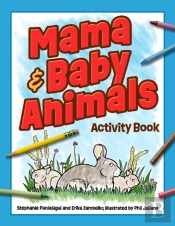 Mama & Baby Animals Activity Book