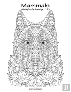 Bertrand.pt - Mammals Coloring Book For Grown-Ups 1, 2 & 3
