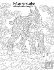 Mammals Coloring Book For Grown-Ups 1
