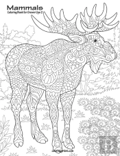 Mammals Coloring Book For Grown-Ups 2