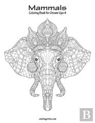 Mammals Coloring Book For Grown-Ups 4