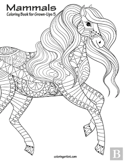 Bertrand.pt - Mammals Coloring Book For Grown-Ups 5