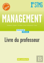 Management 1re Stmg (2019) - Manuel - Livre Du Professeur