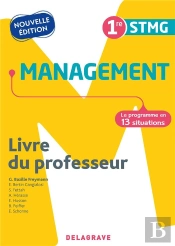 Management 1re Stmg (2021) - Pochette - Livre Du Professeur