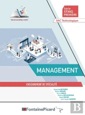 Management ; 1re Stmg ; Livre De L'Élève