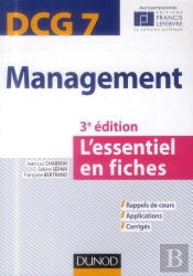 Management Dcg 7 - En 20 Fiches - 3e Edition
