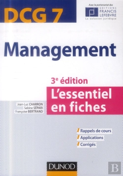 Bertrand.pt - Management Dcg 7 - En 20 Fiches - 3e Edition
