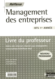 Management Des Entreprises Bts 1ere Annee Pochette Reflexe Livre Du Professeur 2008