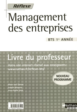 Bertrand.pt - Management Des Entreprises Bts 1ere Annee Pochette Reflexe Livre Du Professeur 2008