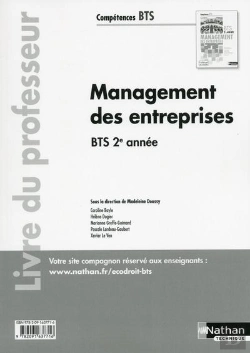 Bertrand.pt - Management Des Entreprises Bts 2 (Competences Bts) Professeur 2015