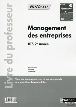 Bertrand.pt - Management Des Entreprises Bts 2 (Pochette Reflexe) Professeur 2015