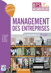 Management Des Entreprises ; Bts Tertaires 2e Année ; Pochette Élève ; Le Programme En 11 Cas (Édition 2017)