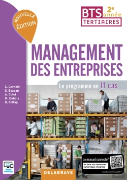Bertrand.pt - Management Des Entreprises ; Bts Tertaires 2e Année ; Pochette Élève ; Le Programme En 11 Cas (Édition 2017)