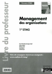 Management Des Organisations 1ere Stmg (Parcourss Stmg) Professeur 2012