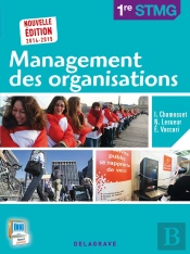 Management Des Organisations ; 1ère Stmg ; Pochette De L'Élève (Édition 2014)