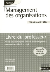 Management Des Organisations Terminale Stg Pochette Reflexe Livre Du Professeur 2008
